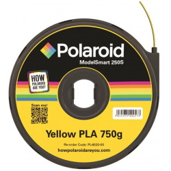 Картридж з ниткою 1.75мм / 0.75кг PLA Polaroid ModelSmart 250s, жовтий (3D-FL-PL-6020-00)