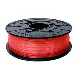 Катушка с ниткой 1.75мм/0.6кг PLA XYZprinting Filament для da Vinci, прозрачно-красный (RFPLBXEU02D)
