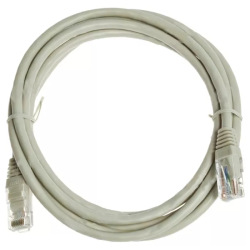 Патч-корд RJ45, UTP 6, 2.0m, 24AWG, CU, сірий KD-PAUT6200GY (KD-PAUT6200GY)