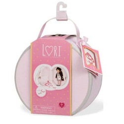 Кейс для ляльок LORI DELUXE з аксесуарами (рожевий)  (LO37007)