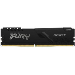 Модуль пам`ятi DDR4 16GB/2666 Kingston Fury Beast Black (KF426C16BB1/16) (KF426C16BB1/16)