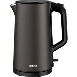 Електрочайник Tefal, 1,5л, метал, матовий, 2000 Вт, чорний (KI583E10)