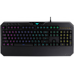 Клавіатура ігрова ASUS TUF Gaming K5 USB Mech-Brane Black Ukr (90MP0130-B0MA00)