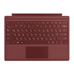 Клавіатура Microsoft Surface Pro Signature Type Cover Burgundy (FFQ-00053)