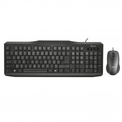 Клавіатура + миша Trust ClassiclineRu Black USB (21909)