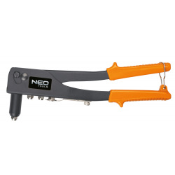 Клепальный инструмент NEO для стальных и алюминиевых заклепок 2.4, 3.2, 4.0, 4.8 мм (18-101)