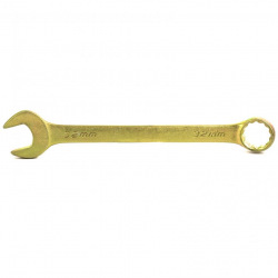 Ключ комбінований 32 мм, жовтий цинк,  СИБРТЕХ (MIRI14989)