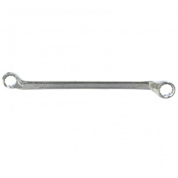Ключ накидний колінчатий, 14х15 мм, хромований,  SPARTA (MIRI147535)