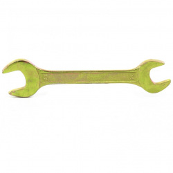 Ключ ріжковий 24 х 27 мм, жовтий цинк,  СИБРТЕХ (MIRI14314)