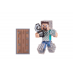 Колекційна фігурка Minecraft Steve in Chain Armor серія 4 (16493M)