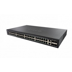 Комутатор Cisco SF550X-48MP 48-port 10/100 PoE+ Stackable Switch (48 x 10/100 (PoE+) + 2 x 10 Gigabit SFP+ (uplink) + 2 x combo 