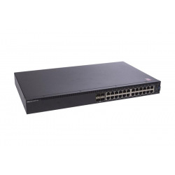Коммутатор Dell EMC Networking N1124T, L2, 24 ports RJ45 1GbE, 4 ports SFP+ 10GbE, Stacking (210-AJIS)
