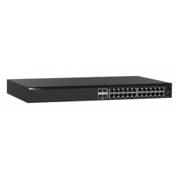 Комутатор Dell EMC Networking N1148P, L2, 48 ports RJ45 1GbE, PoE+, 4 ports SFP+ 10GbE, Stacking (210-AJIV)