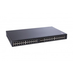 Комутатор Dell EMC Switch N1148T-ON, L2, 48 ports RJ45 1GbE, 4 ports SFP+ 10GbE, Stacking (210-AJIU)