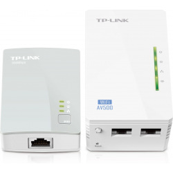 Комплект адаптеров TP-LINK TL-WPA4220KIT (TL-WPA4220 1шт, TL-PA4010 1шт) (TL-WPA4220KIT)
