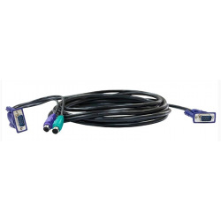 Комплект кабелів D-Link DKVM-CB3/B для KVM-перемикачів. 3м (DKVM-CB3)
