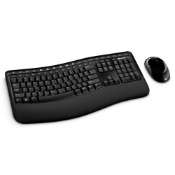 Комплект клавиатура и мышка Microsoft Wireless Comfort Desktop 5050 Black Ru (PP4-00017)