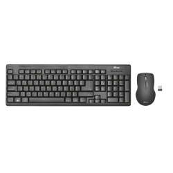 Комплект клавіатура та миша Trust Ziva WL UA Black (22119_TRUST)