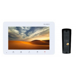 Комплект відеодомофона Slinex SM-07M White + Панель Slinex ML-16HD Black (SM-07M_W+ML-16HD_B)