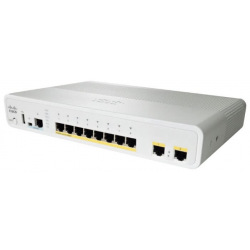Комутатор Cisco Catalyst 2960C Switch 8 FE, 2 x Dual Uplink, Lan Lite (WS-C2960C-8TC-S)