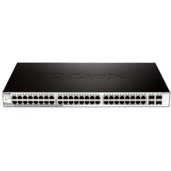 Коммутатор D-Link DGS-1210-52 48port 1GE, 4xSFP, WebSmart (DGS-1210-52)