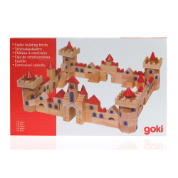 Конструктор деревянный goki Дворец маленький (58984)