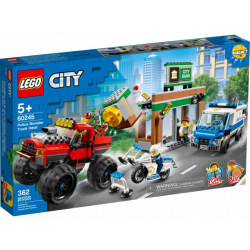 Конструктор LEGO City Ограбление с полицейским грузовиком-монстром (60245)