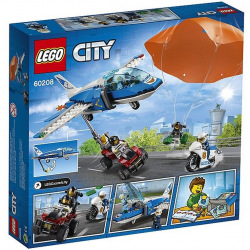 Конструктор LEGO City Воздушая полиция: арест с парашютом (60208)