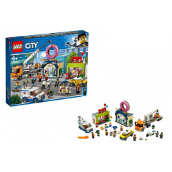 Конструктор LEGO City Відкриття магазину пончиків 60233 (60233)
