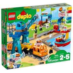 Конструктор LEGO DUPLO Грузовой поезд (10875)