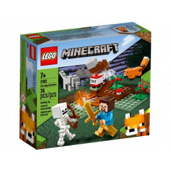 Конструктор LEGO Minecraft Пригоди в тайзі (21162)