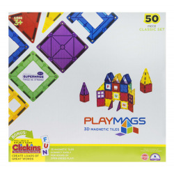 Конструктор Playmags магнитный набор 50 эл. PM152 (PM152)