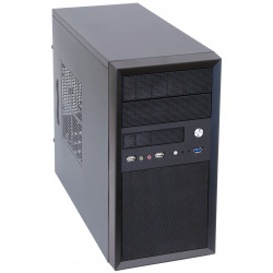 Корпус CHIEFTEC Mesh CT-01B,с БП CHIEFTEC iArena GPA-400S8 400Вт,1xUSB3.0,mATX,черный (CT-01B-400S8)