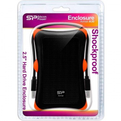 Корпус для 2.5 HDD/SSD Silicon Power USB 3.0 Armor A30 Black (SP000HSPHDA30S3K)