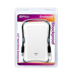 Корпус для 2.5 HDD/SSD Silicon Power USB 3.0 Armor A30 White (SP000HSPHDA30S3W)