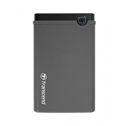 Корпус для 2.5" HDD/SSD Transcend USB 3.1 Rubber (TS0GSJ25CK3)