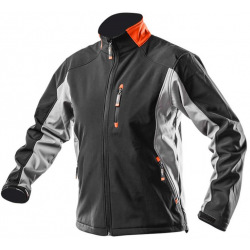 Куртка рабочая Neo, pазмер XXL/58, ветро- и водонепроницаемая, softshell, сертификат CE (81-550-XXL)