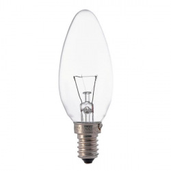 Лампа розжарювання Osram E14 40W 230V B35 CL CLAS (4008321788641)