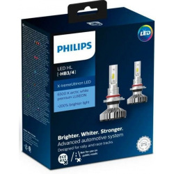 Лампа светодиодная Philips HB3/HB4  X-treme Ultinon Led +200%, 2 шт/комплект (11005XUWX2)
