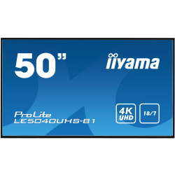 Интерактивная ЖК панель IIYAMA 50" AMVA3 UHD РК 18/7, Android, професиональный LE5040UHS-B1 (LE5040UHS-B1)