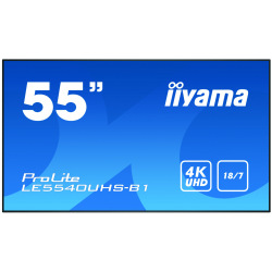 Интерактивная ЖК панель IIYAMA 55" профессиональная Digital Signage дісплей, 4K UHD , 18/7 LE5540UHS-B1 (LE5540UHS-B1)