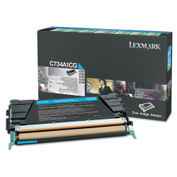 Картридж для Lexmark C736dtn Lexmark  Cyan C734A1CG