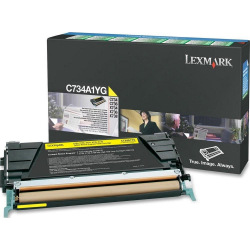 Картридж для Lexmark X736de Lexmark  Yellow C734A1YG