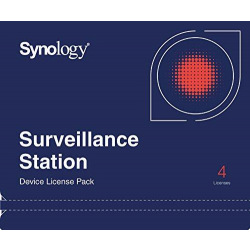 Лицензия Synology Camera License Pack (4 cameras) (DEVICE_LICENSE_(X4))