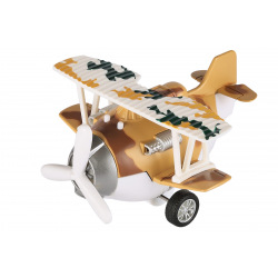 Самолет металлический инерционный Same Toy Aircraft коричневый  (SY8016AUt-3)