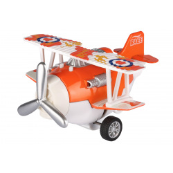 Самолет металлический инерционный Same Toy Aircraft оранжевый  (SY8013AUt-1)