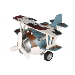 Самолет металлический инерционный Same Toy Aircraft синий  (SY8016AUt-4)