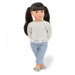 Кукла Our Generation Мей Ли в модных джинсах 46 см  (BD31074Z)