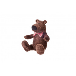 М’яка іграшка Same Toy Полярний ведмедик коричневий 13см THT667 (THT667)
