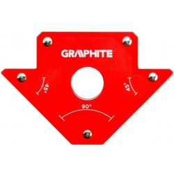 Магнітний зварювальний кутник Graphite 56H902 (56H902)